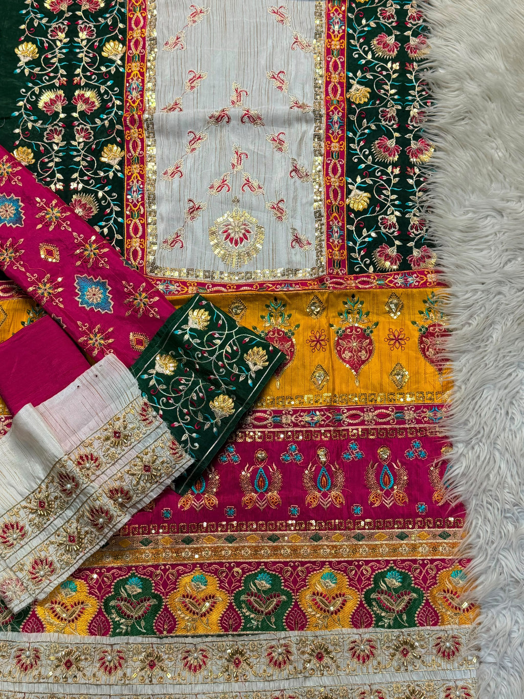 Ethnic 2PC Imported Raw Silk Suit