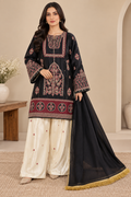 Al Rehmans Maria B Inspired Premium Silk Embroidered Suit – 3 Piece ⭐