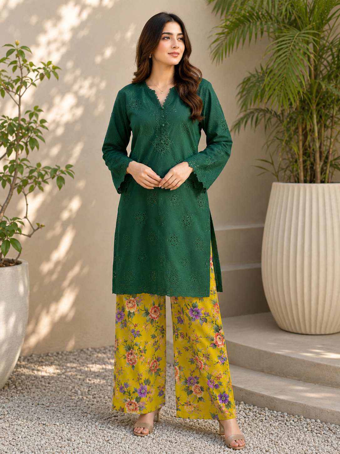 CHIKANKARI 2PIECE A1