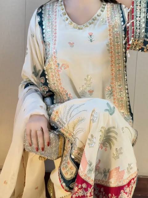 Premium White Silk Kaftan – 3 Piece