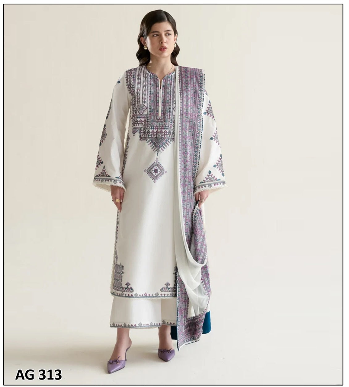 Dhanak Wool Shawl AG313