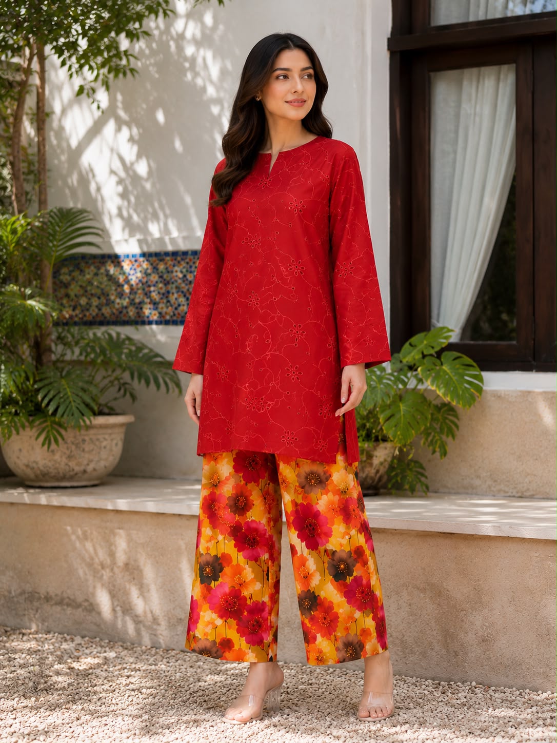 CHIKANKARI 2PIECE A5