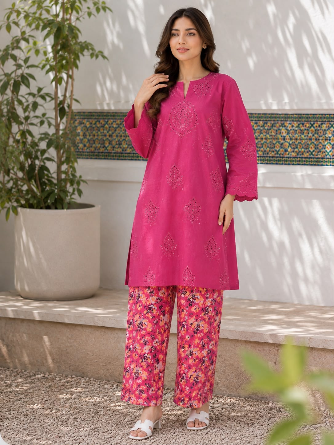 CHIKANKARI 2PIECE A2