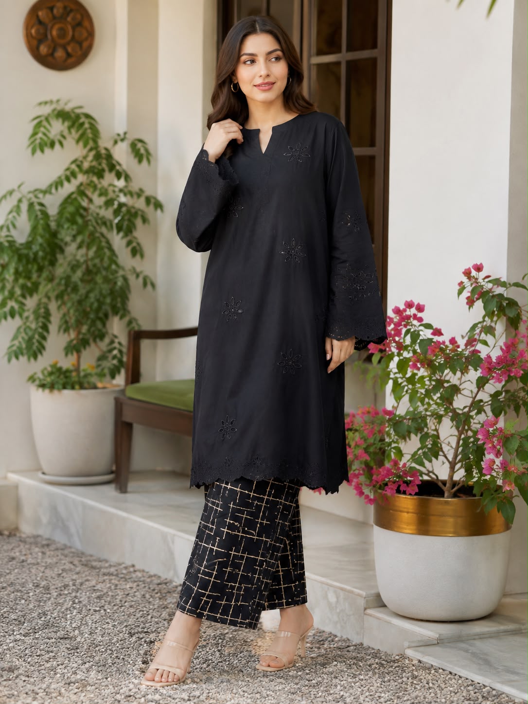 CHIKANKARI 2PIECE A3