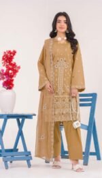 elite luxury lawn embroidered suit - Image 3