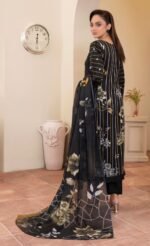 Ebony Charm – Designer Printed Suit - Image 4