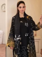 Ebony Charm – Designer Printed Suit - Image 3