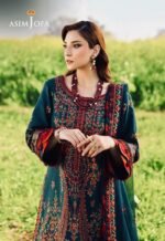 Asim Jofa Inspired Embroidered Lawn 3PC Suit – Premium Summer Collection - Image 3