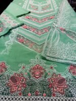 Crimson Inspired Heavy Embroidered Lawn 3PC Suit – Premium Summer Collection - Image 3