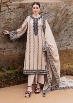 Laam Inspired Sequins Embroidered Lawn 3PC – Premium Summer Collection