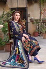 Aneela Inspired Embroidered Lawn 3PC – Summer Casual Collection - Image 3