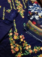 Aneela Inspired Embroidered Lawn 3PC – Summer Casual Collection - Image 6