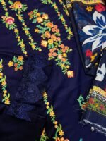 Aneela Inspired Embroidered Lawn 3PC – Summer Casual Collection - Image 5